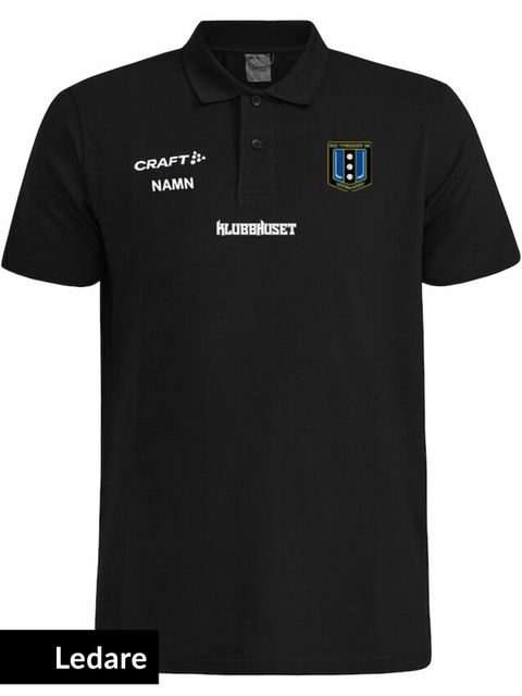 Craft Polo COMMUNITY 2.0, Black (IBK Tygriket 99)